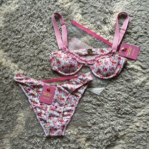 NWT Strawberry Milk Mob Swimsuit